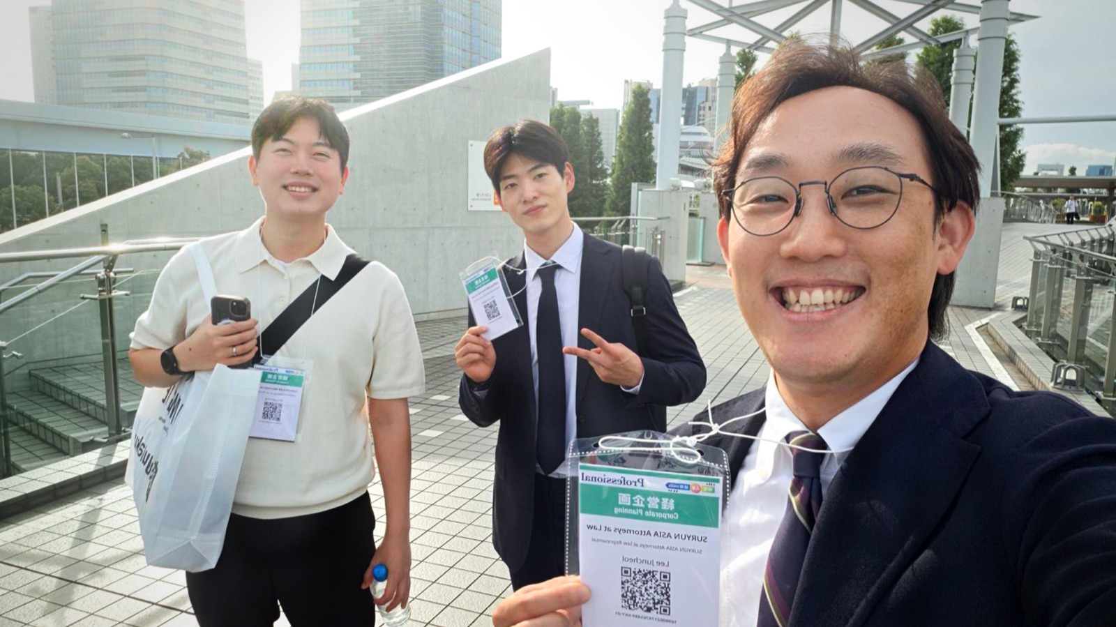 도쿄 출장길의 리바운드 팀